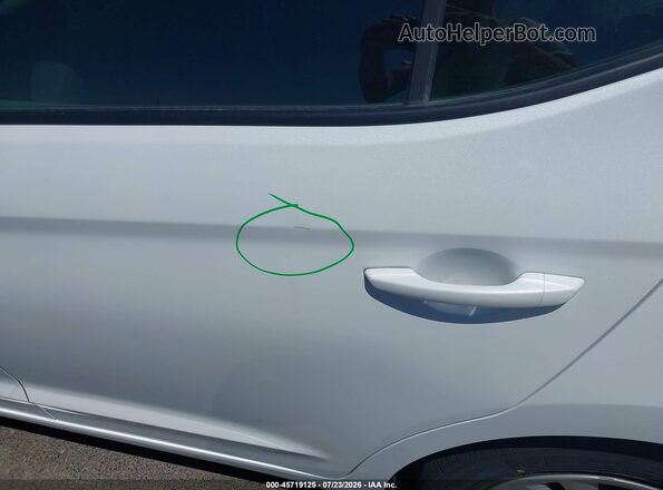 5NPD74LF2KH481427 2019 HYUNDAI ELANTRA White Widok zestawu wskaźników
