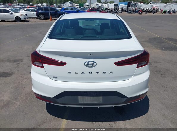 5NPD74LF2KH481427 2019 HYUNDAI ELANTRA White 