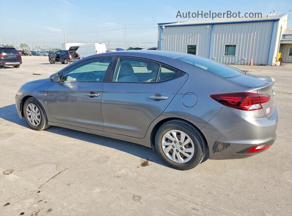 5NPD74LF2KH485672 2019 HYUNDAI ELANTRA Gray უკანა მარცხენა