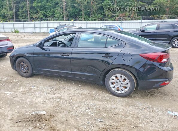 5NPD74LF2LH501919 2020 HYUNDAI ELANTRA Black Հետևի ձախ
