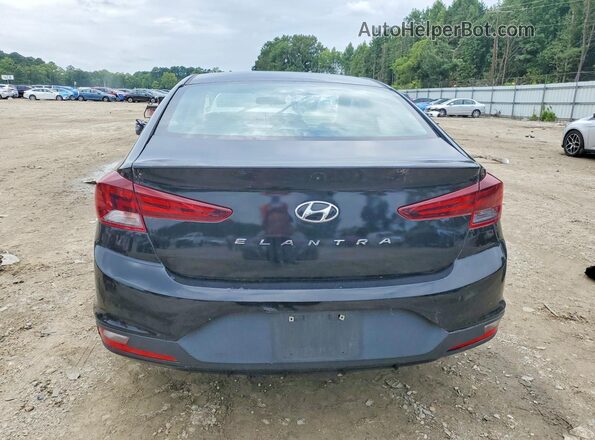 5NPD74LF2LH501919 2020 HYUNDAI ELANTRA Black Հետևի տեսք