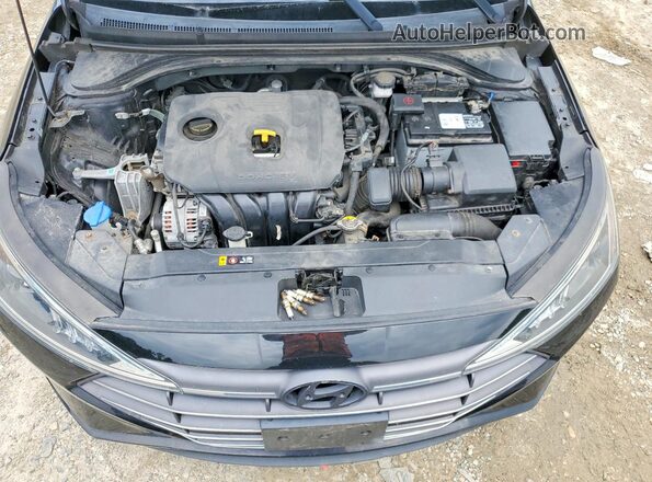 5NPD74LF2LH501919 2020 HYUNDAI ELANTRA Black Սալոնի հետևի տեսք