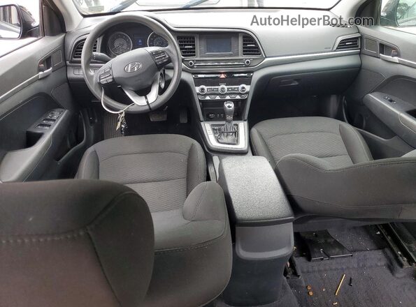 5NPD74LF2LH501919 2020 HYUNDAI ELANTRA Black Առջևի վահանակի տեսք