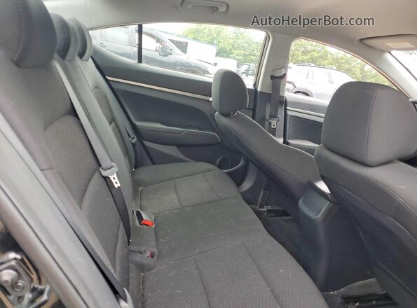 5NPD74LF2LH501919 2020 HYUNDAI ELANTRA Black Հետևի նստատեղերի տեսք