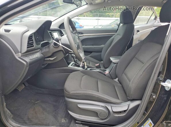 5NPD74LF2LH501919 2020 HYUNDAI ELANTRA Black Սալոնի դիմացի տեսք