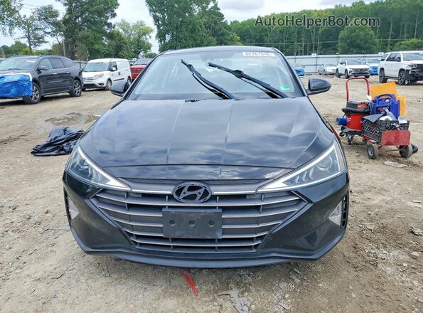 5NPD74LF2LH501919 2020 HYUNDAI ELANTRA Black Դիմացի տեսք