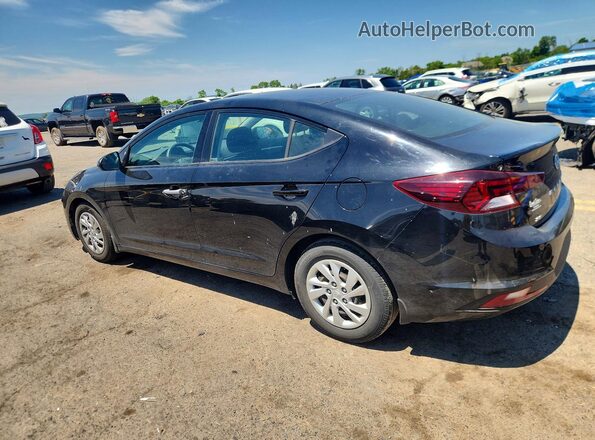 5NPD74LF2LH549159 2020 HYUNDAI ELANTRA Black Tył lewy
