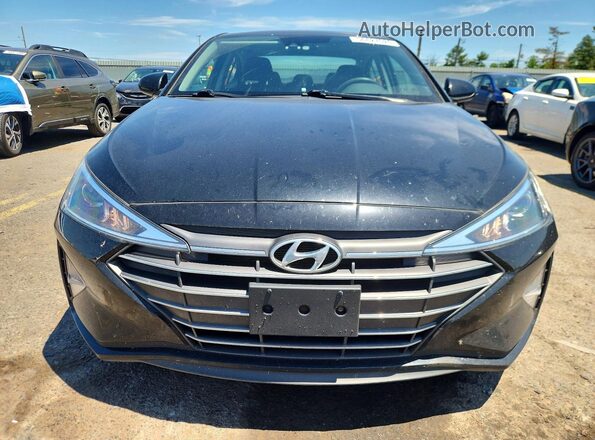 5NPD74LF2LH549159 2020 HYUNDAI ELANTRA Black Widok z przodu