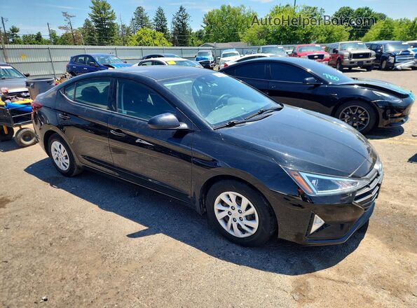 5NPD74LF2LH549159 2020 HYUNDAI ELANTRA Black Przód prawy
