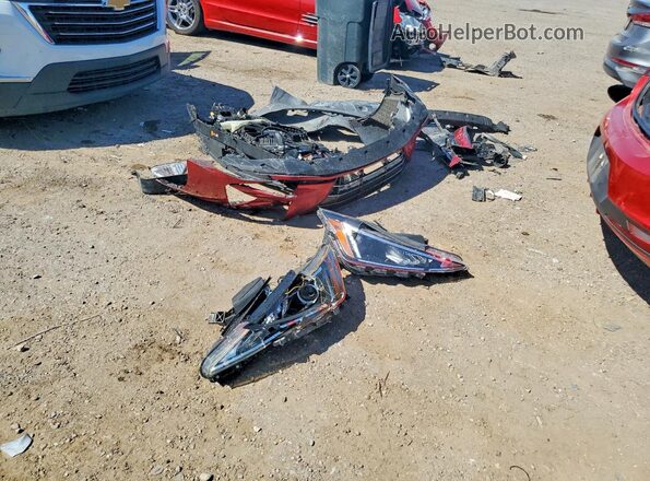 5NPD74LF2LH586731 2020 HYUNDAI ELANTRA Красный Вид подкапотного пространства