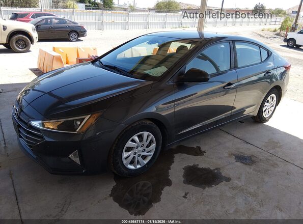 5NPD74LF2LH602233 2020 HYUNDAI ELANTRA Gray Front left