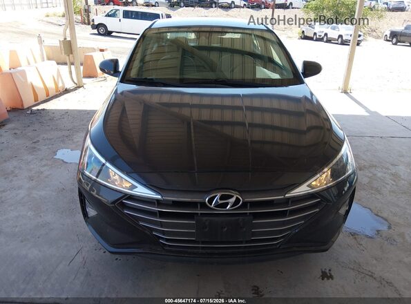 5NPD74LF2LH602233 2020 HYUNDAI ELANTRA Gray Front view
