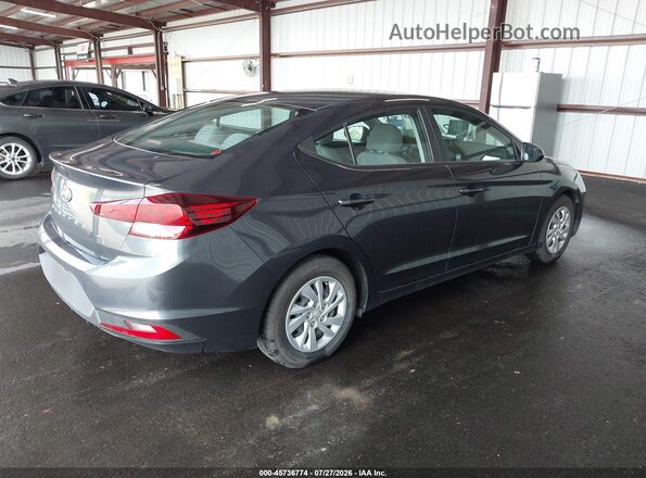 5NPD74LF2LH612163 2020 HYUNDAI ELANTRA Gray Задня права чверть