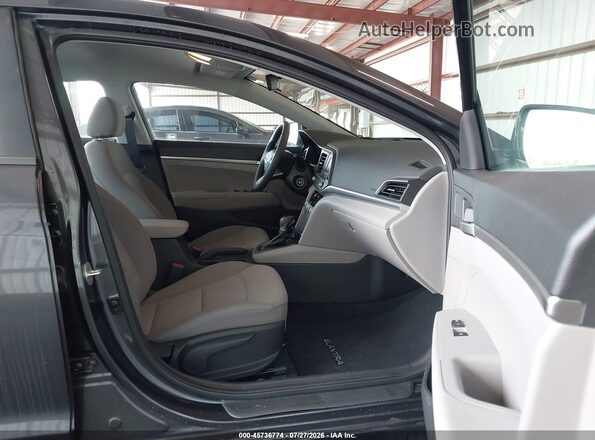 5NPD74LF2LH612163 2020 HYUNDAI ELANTRA Gray Вид салону спереду