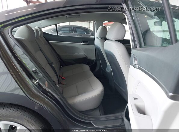 5NPD74LF2LH612163 2020 HYUNDAI ELANTRA Gray Вид наклейки з VIN-кодом