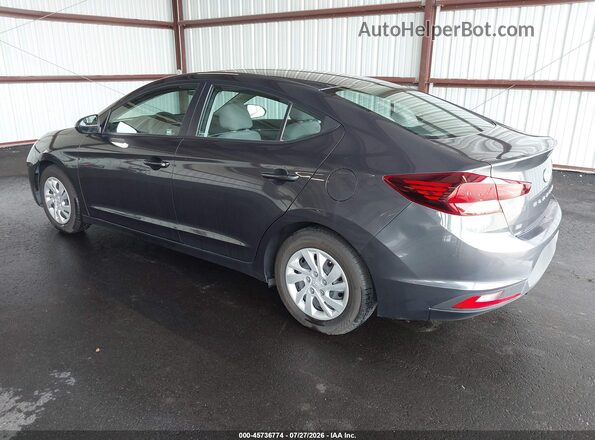 5NPD74LF2LH612163 2020 HYUNDAI ELANTRA Gray Задня ліва чверть