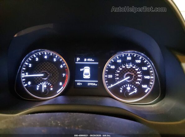 5NPD74LF2LH612972 2020 HYUNDAI ELANTRA Blue უკანა სავარძლების ხედი