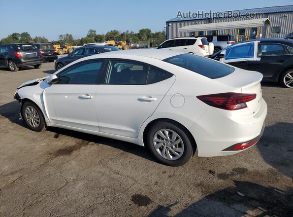 5NPD74LF2LH614382 2020 HYUNDAI ELANTRA White Rear left