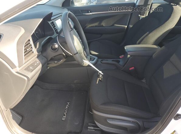 5NPD74LF2LH614382 2020 HYUNDAI ELANTRA White Front interior view