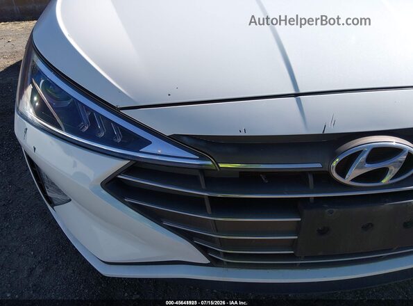 5NPD74LF2LH615760 2020 HYUNDAI ELANTRA White Вид спереду