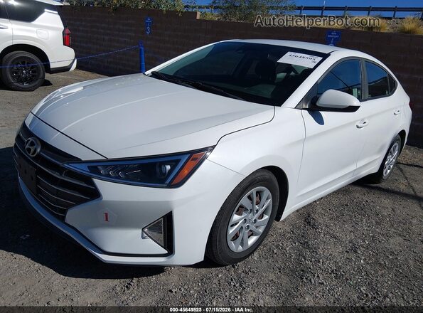 5NPD74LF2LH615760 2020 HYUNDAI ELANTRA White Передня ліва чверть