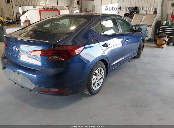 5NPD74LF2LH616293 2020 HYUNDAI ELANTRA  Задняя правая четверть