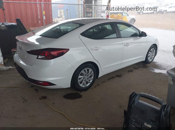 5NPD74LF2LH617895 2020 HYUNDAI ELANTRA White Rear right