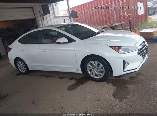 5NPD74LF2LH617895 2020 HYUNDAI ELANTRA White 
