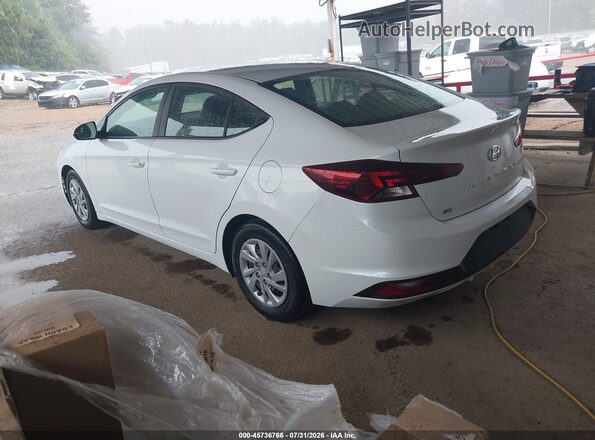 5NPD74LF2LH617895 2020 HYUNDAI ELANTRA White Rear left