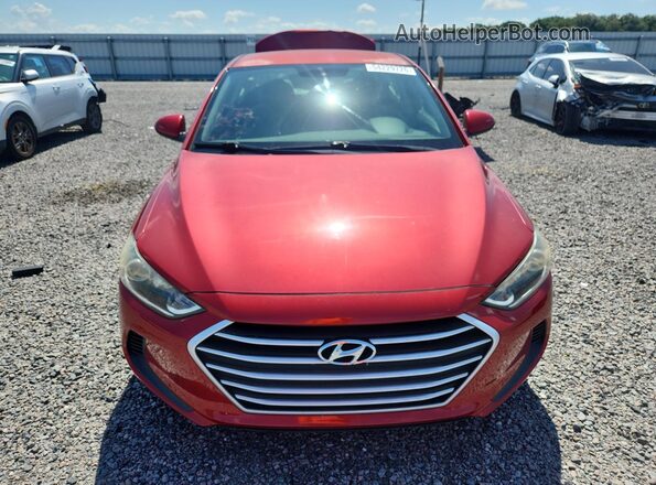 5NPD74LF3HH162465 2017 HYUNDAI ELANTRA Red წინა ხედი