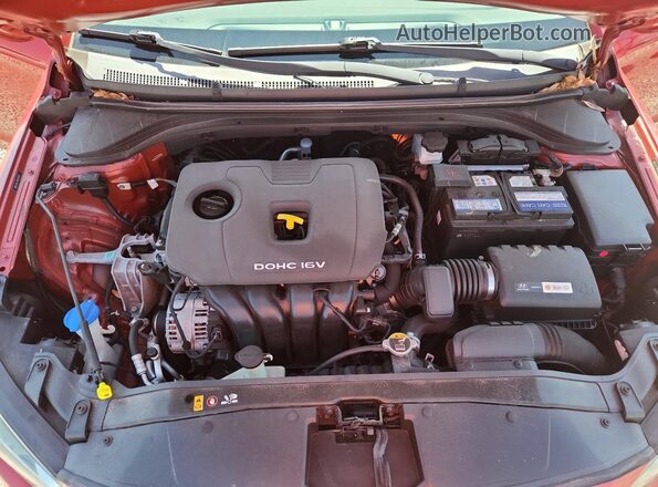 5NPD74LF3HH162465 2017 HYUNDAI ELANTRA Red უკანა სალონის ხედი
