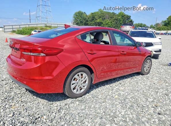 5NPD74LF3HH184501 2017 HYUNDAI ELANTRA Red Հետևի աջ