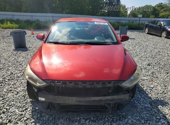 5NPD74LF3HH184501 2017 HYUNDAI ELANTRA Red Դիմացի տեսք
