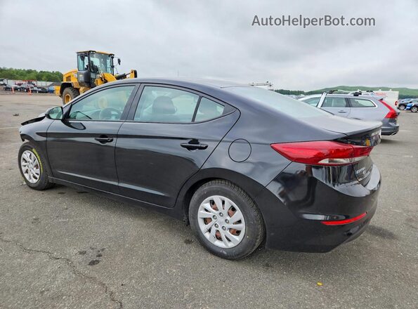 5NPD74LF3JH273104 2018 HYUNDAI ELANTRA Black Հետևի ձախ