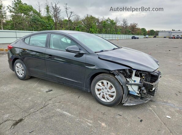 5NPD74LF3JH273104 2018 HYUNDAI ELANTRA Black Առջևի աջ