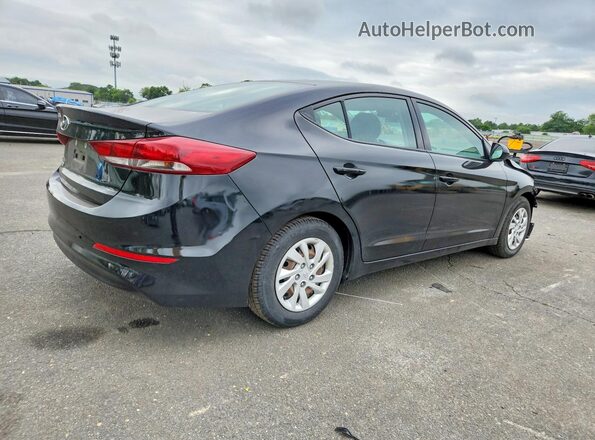 5NPD74LF3JH273104 2018 HYUNDAI ELANTRA Black Հետևի աջ