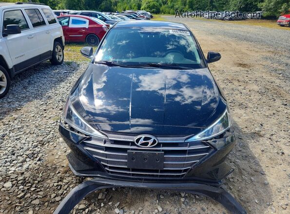 5NPD74LF3KH433435 2019 HYUNDAI ELANTRA Черный Вид спереди
