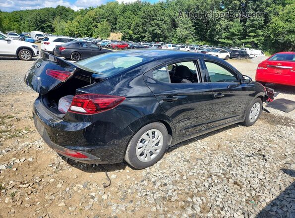 5NPD74LF3KH433435 2019 HYUNDAI ELANTRA Черный Задняя правая четверть