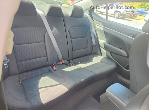 5NPD74LF3KH433435 2019 HYUNDAI ELANTRA Черный Вид задних сидений