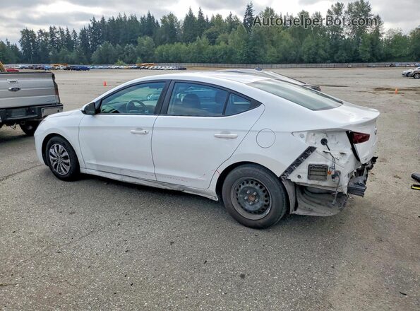 5NPD74LF3KH453121 2019 HYUNDAI ELANTRA Белый Задняя левая четверть