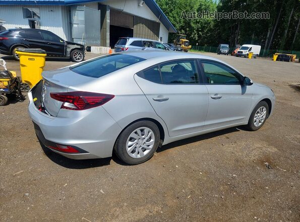5NPD74LF3KH472879 2019 HYUNDAI ELANTRA Silver Tył prawy