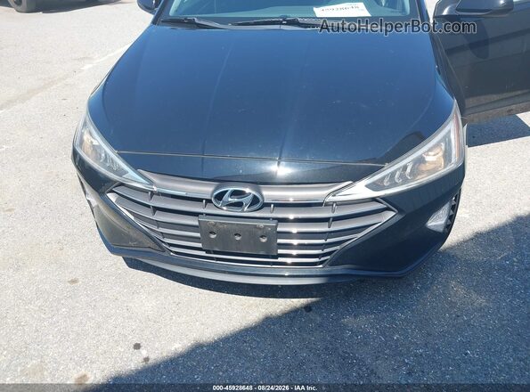 5NPD74LF3KH475863 2019 HYUNDAI ELANTRA Черный Вид спереди