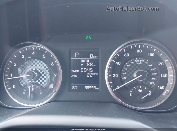 5NPD74LF3KH475863 2019 HYUNDAI ELANTRA Черный Вид задних сидений