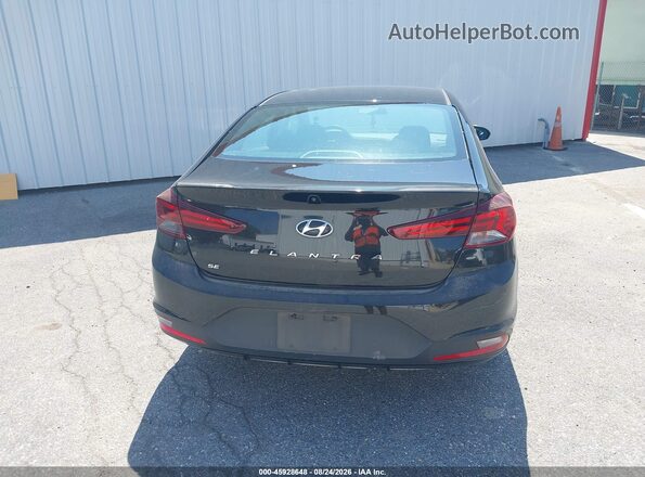 5NPD74LF3KH475863 2019 HYUNDAI ELANTRA Черный 