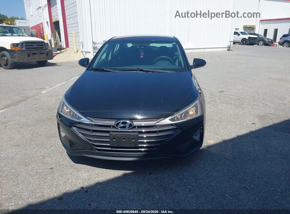 5NPD74LF3KH475863 2019 HYUNDAI ELANTRA Черный Вид щитка приборов