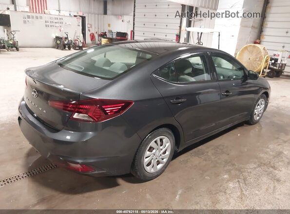 5NPD74LF3LH602399 2020 HYUNDAI ELANTRA Gray Задня права чверть