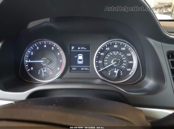 5NPD74LF3LH610437 2020 HYUNDAI ELANTRA Blue უკანა სავარძლების ხედი