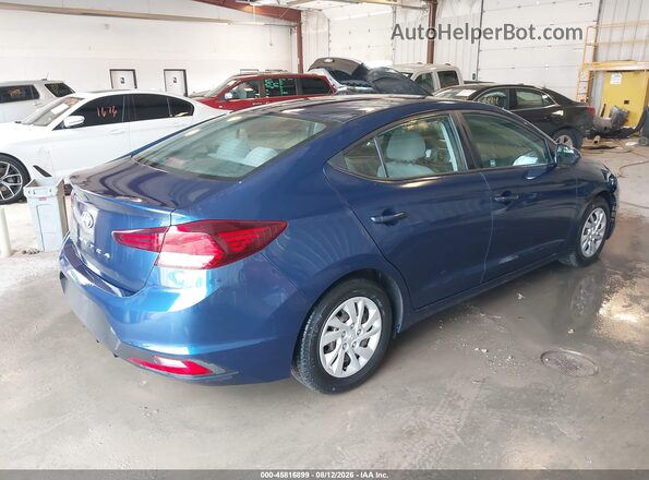 5NPD74LF3LH610437 2020 HYUNDAI ELANTRA Blue უკანა მარჯვენა