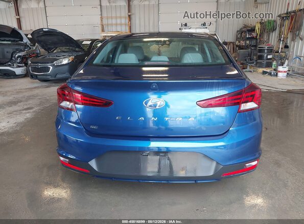 5NPD74LF3LH610437 2020 HYUNDAI ELANTRA Blue 