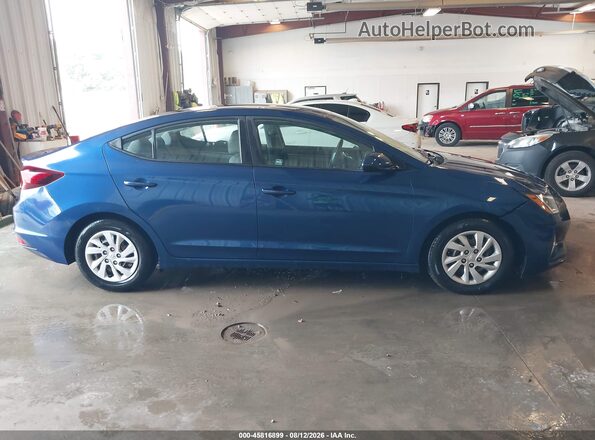 5NPD74LF3LH610437 2020 HYUNDAI ELANTRA Blue 